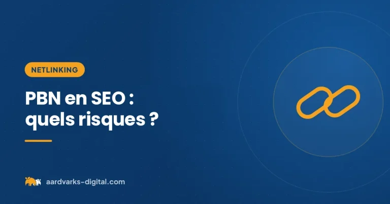 PBN en SEO : quels risques ? Article netlinking d'Aardvarks Digital