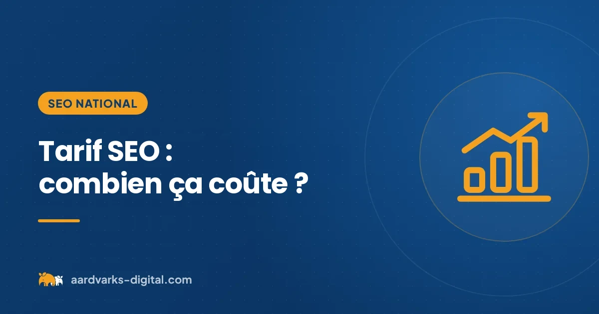 Tarif SEO : combien coûte une agence SEO pour une PME